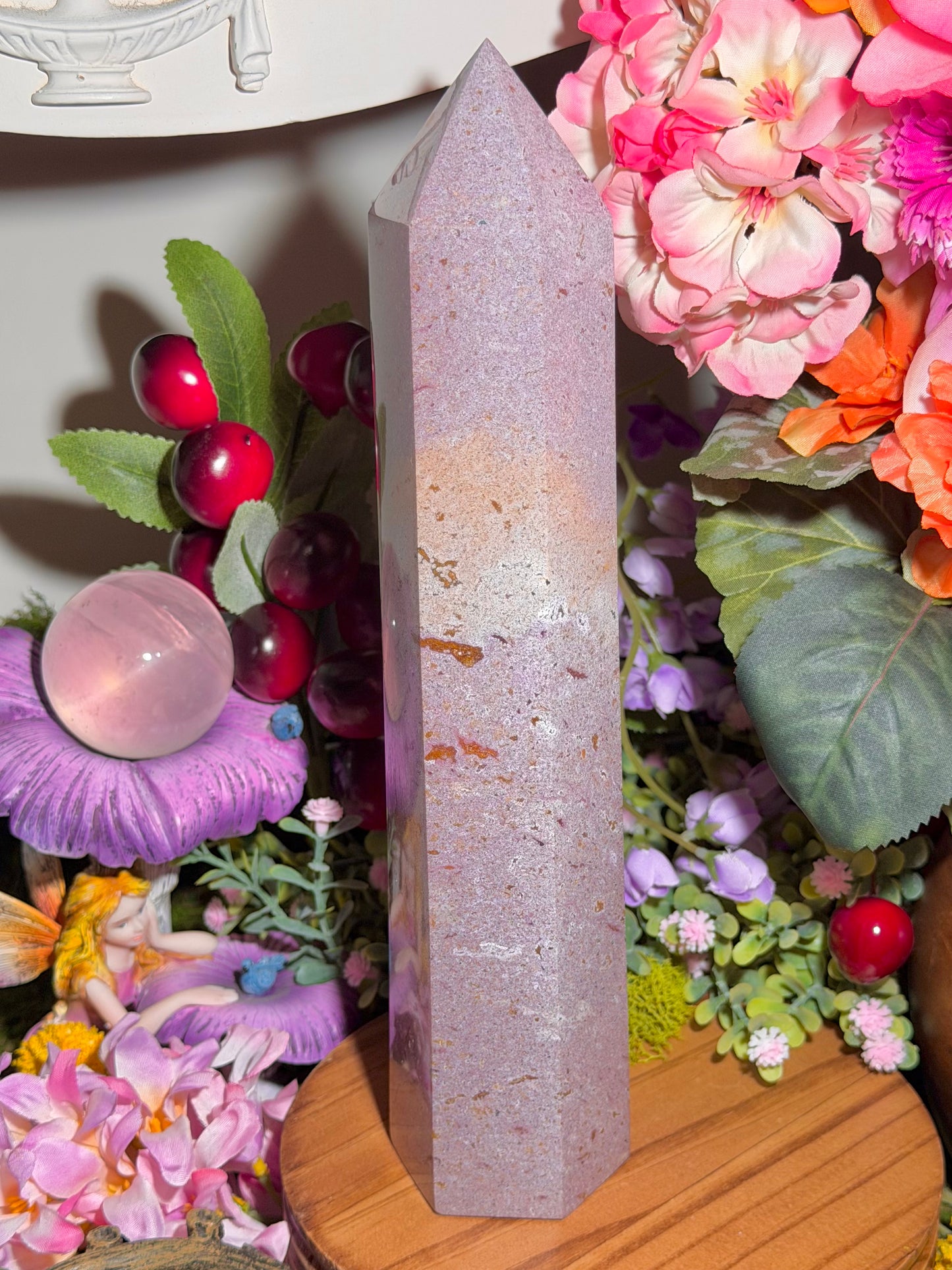 Statement pastel fairy purple sea jasper tower