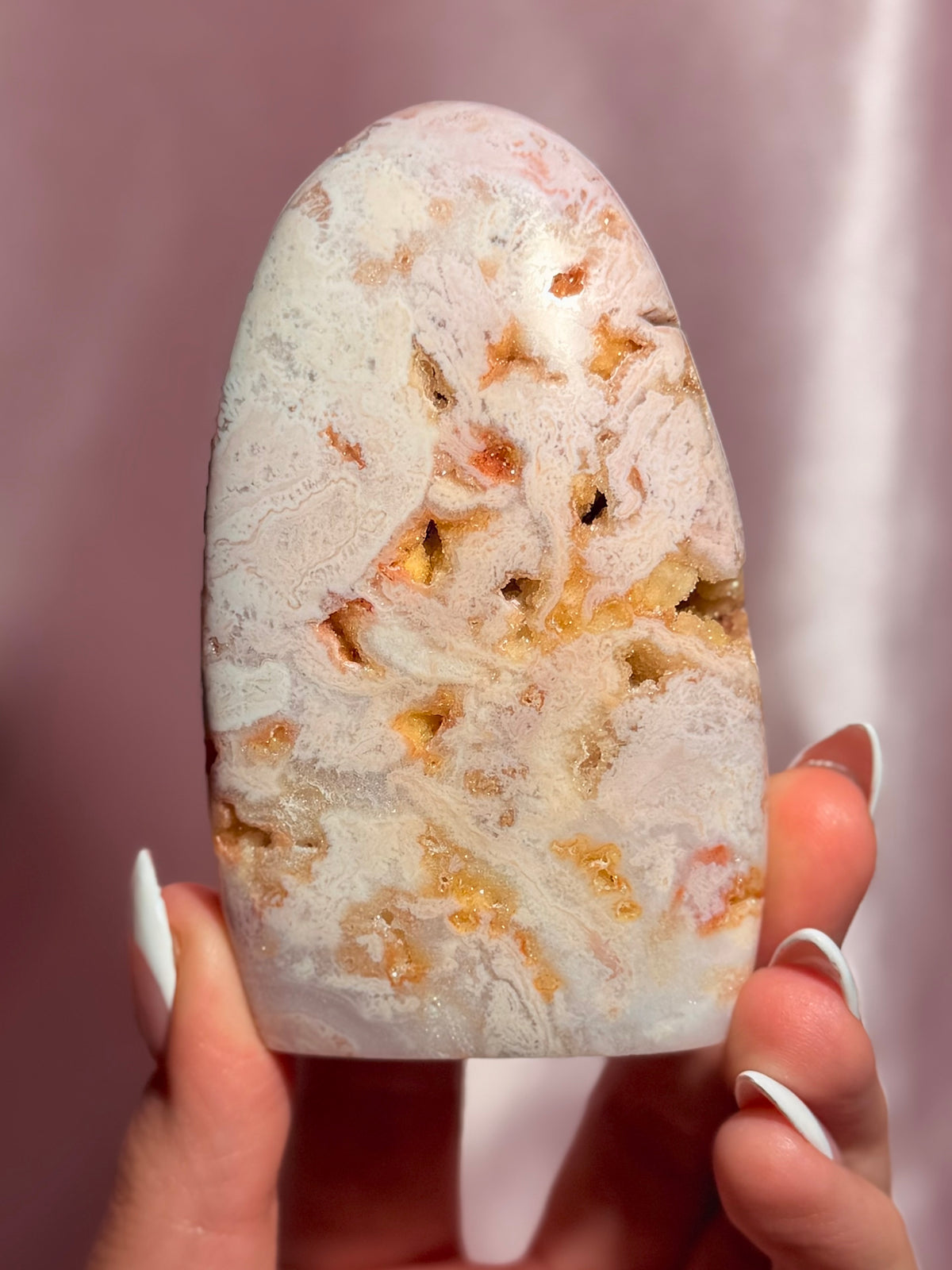 Indonesian Pink Carnelian Freeform