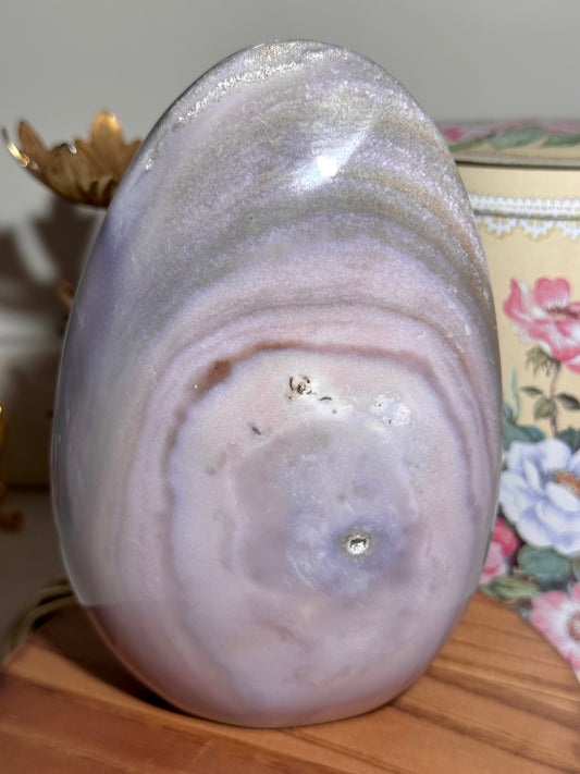 Glowy lilac sea jasper freeform