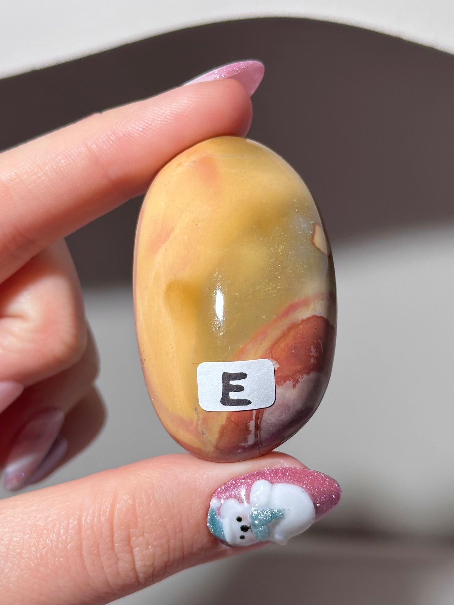 “You pick!” - Polychrome jasper palmstones