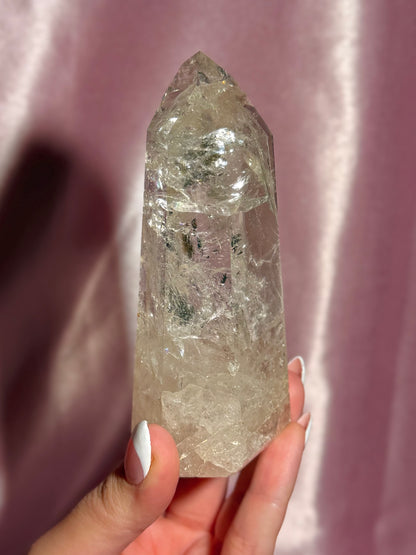 Brazilian Clear Quartz Tower (A)