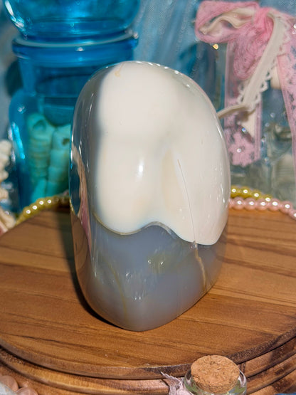 Orca agate freeform