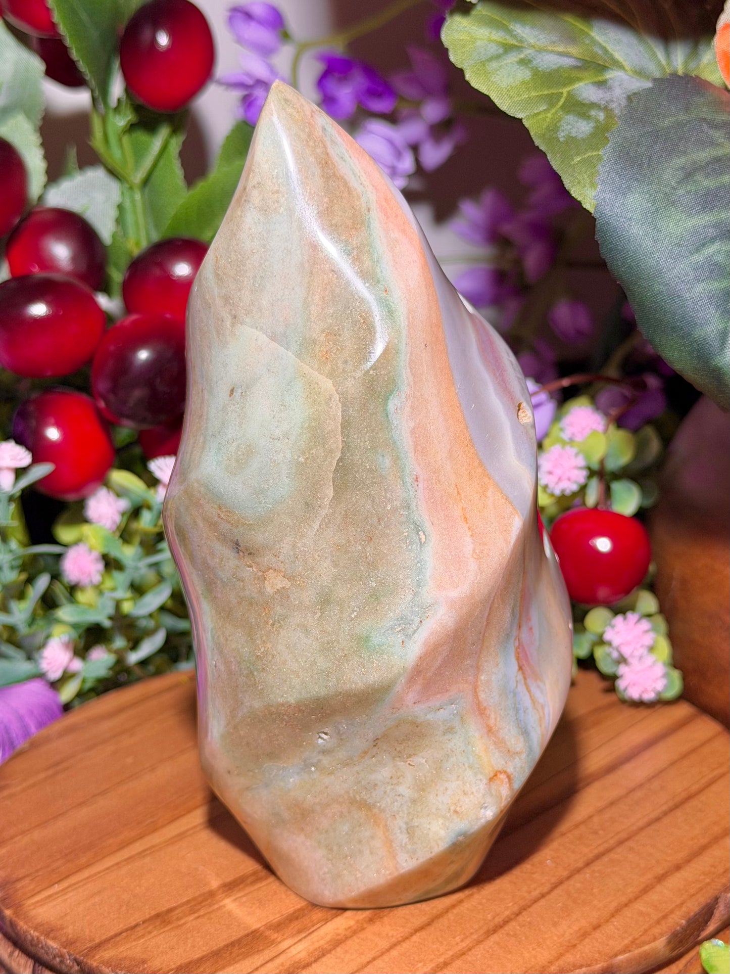 Pastel fairy sea jasper flame