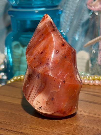 Toasty carnelian flame