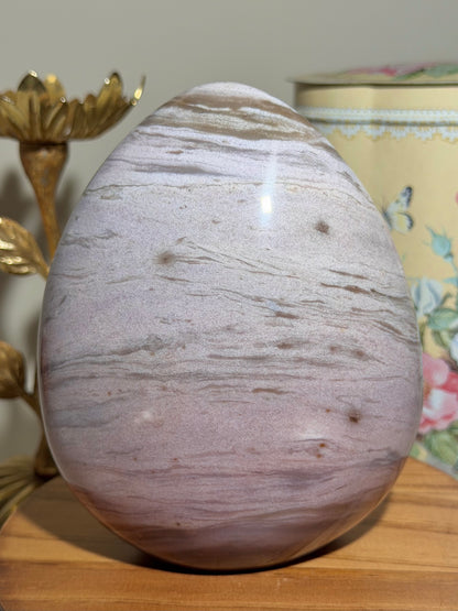 Pastel pink sea jasper freeform