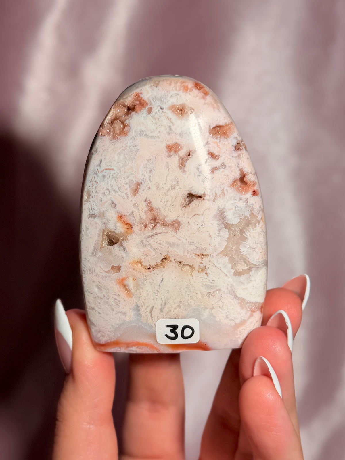 Indonesian Pink Carnelian Freeform