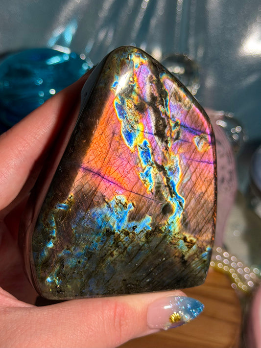 Labradorite freeform from Madagascar