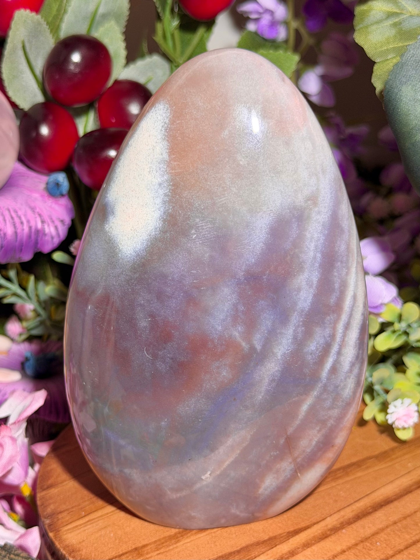 Pastel purple sea jasper freeform