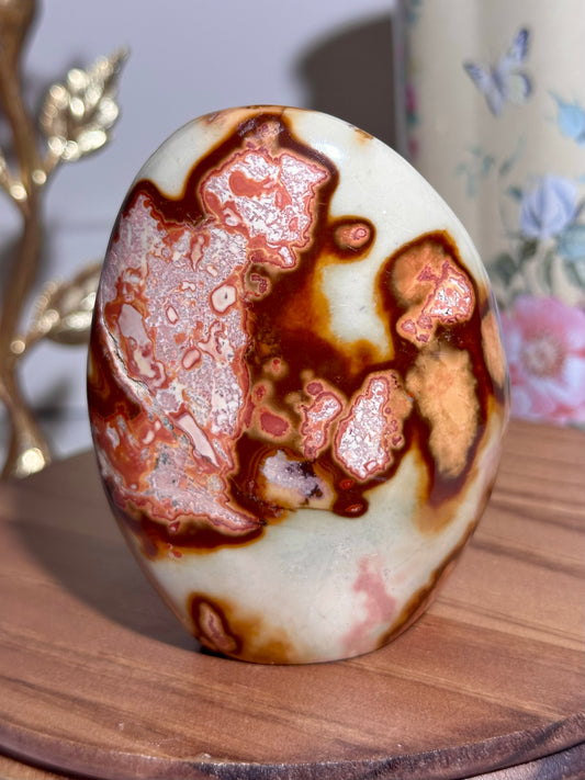 Polychrome jasper freeform