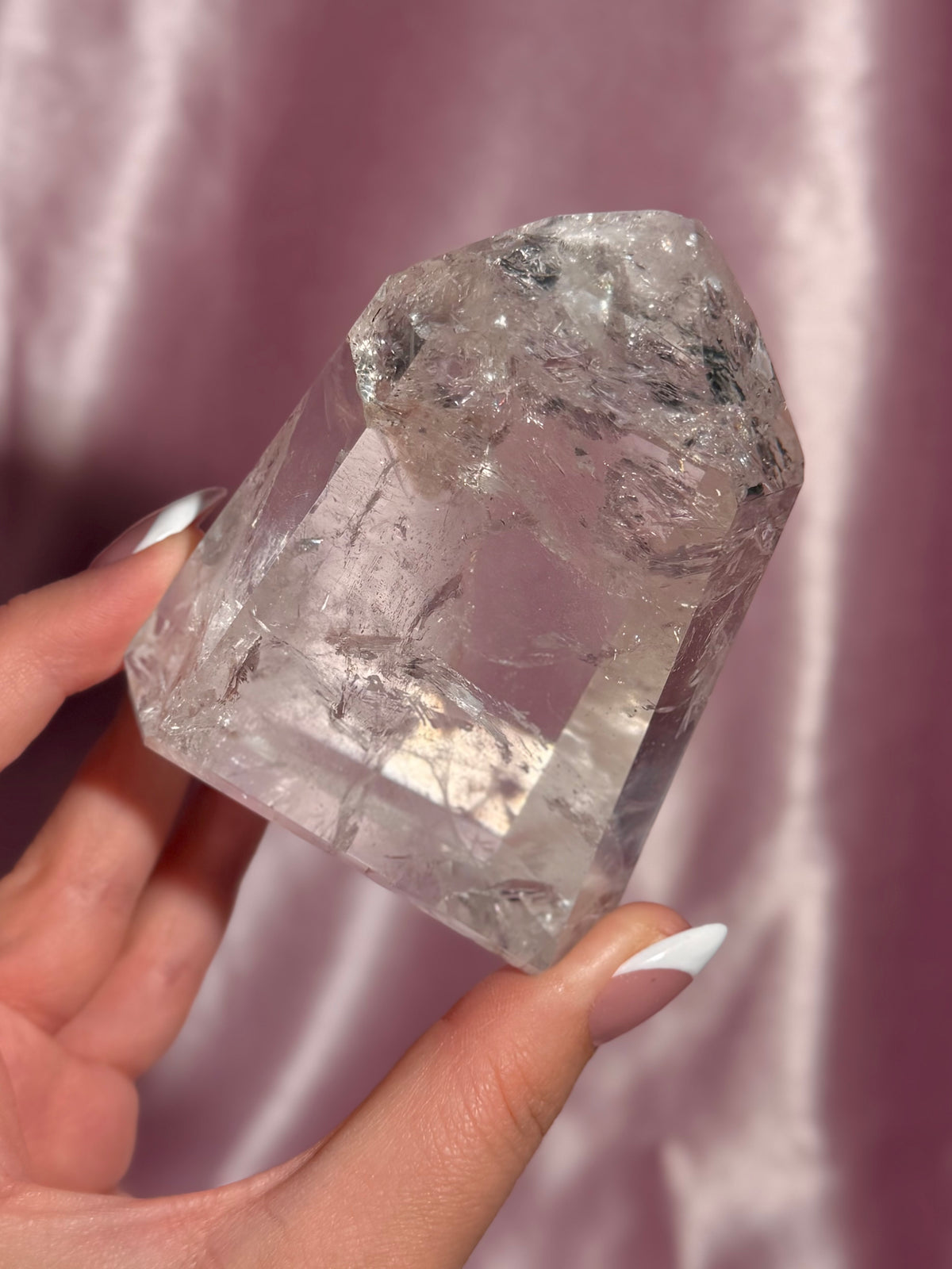 Brazilian Clear Quartz Tower *Chipped tip