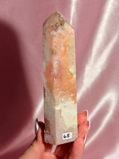 Brazilian Pink Amethyst Tower