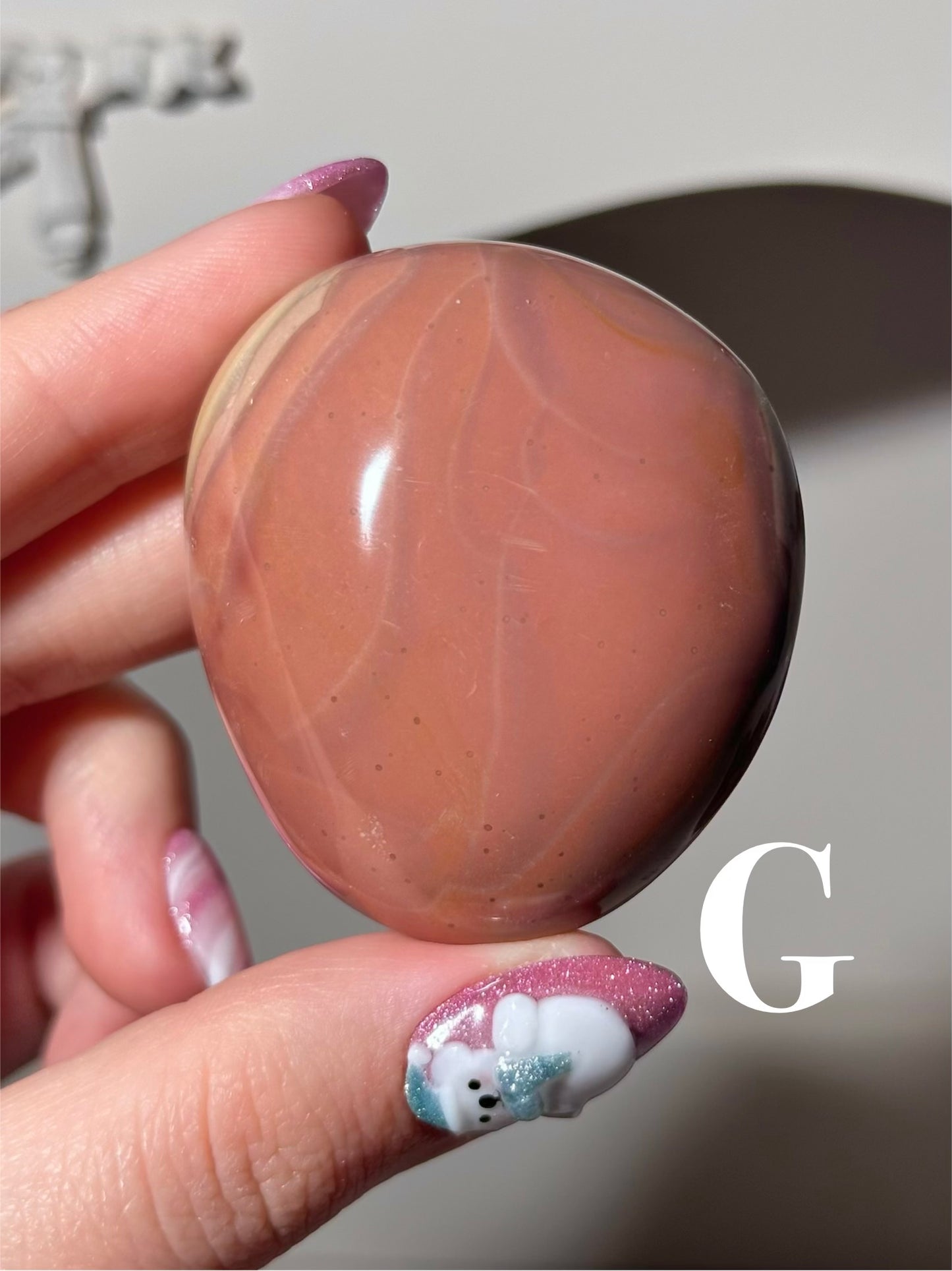 “You pick!” - Polychrome jasper palmstones