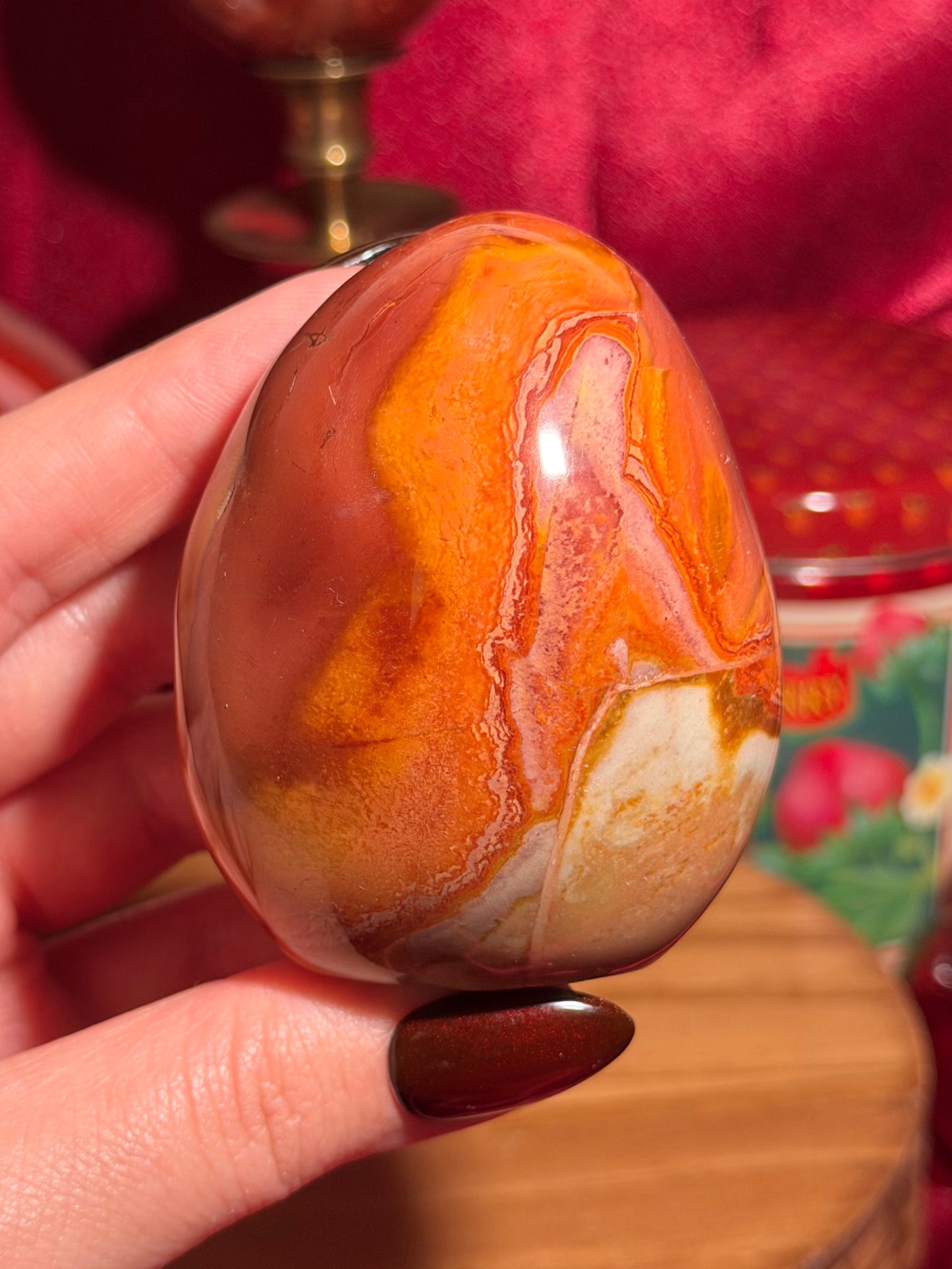 Polychrome jasper freeform
