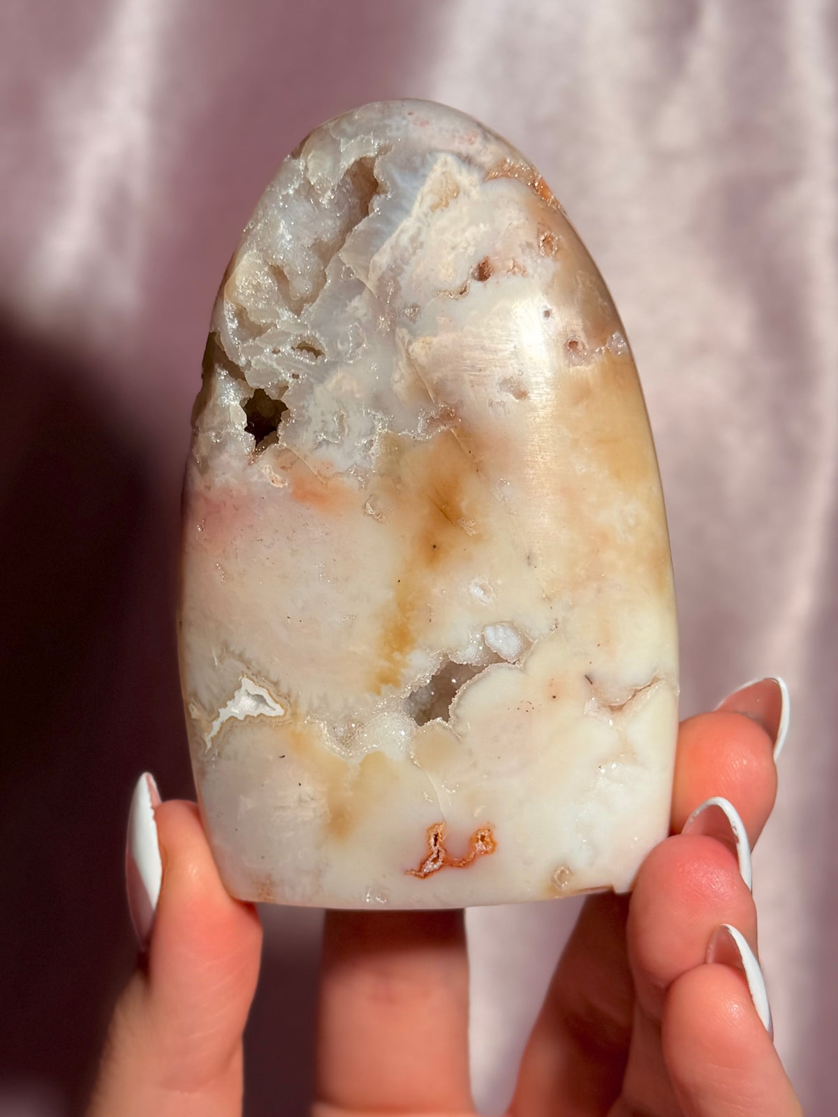 Indonesian Pink Carnelian Freeform (36D)