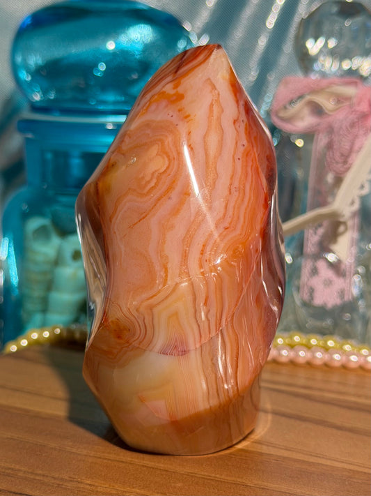 Strawberry banana carnelian flame