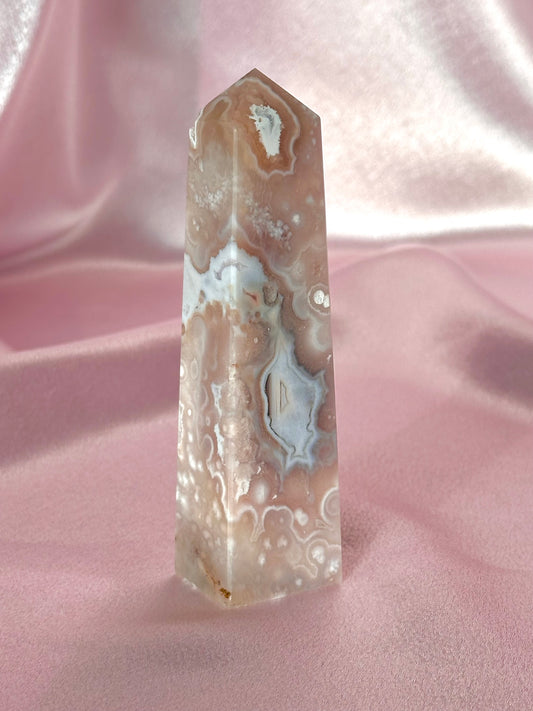 Flower agate tower (AA)