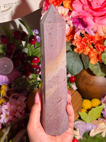 Statement pastel fairy purple sea jasper tower