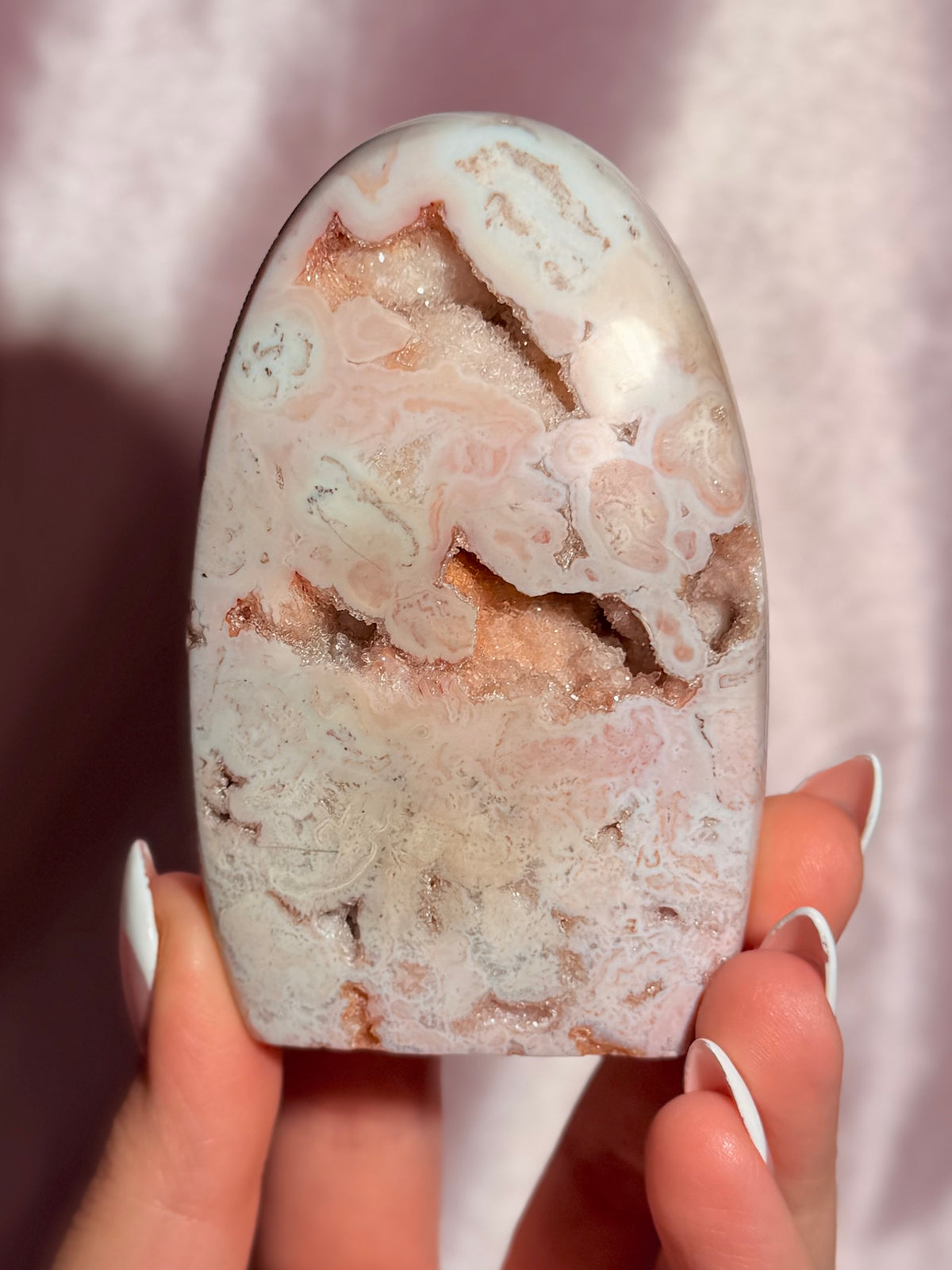 Indonesian Pink Carnelian Freeform (40B)