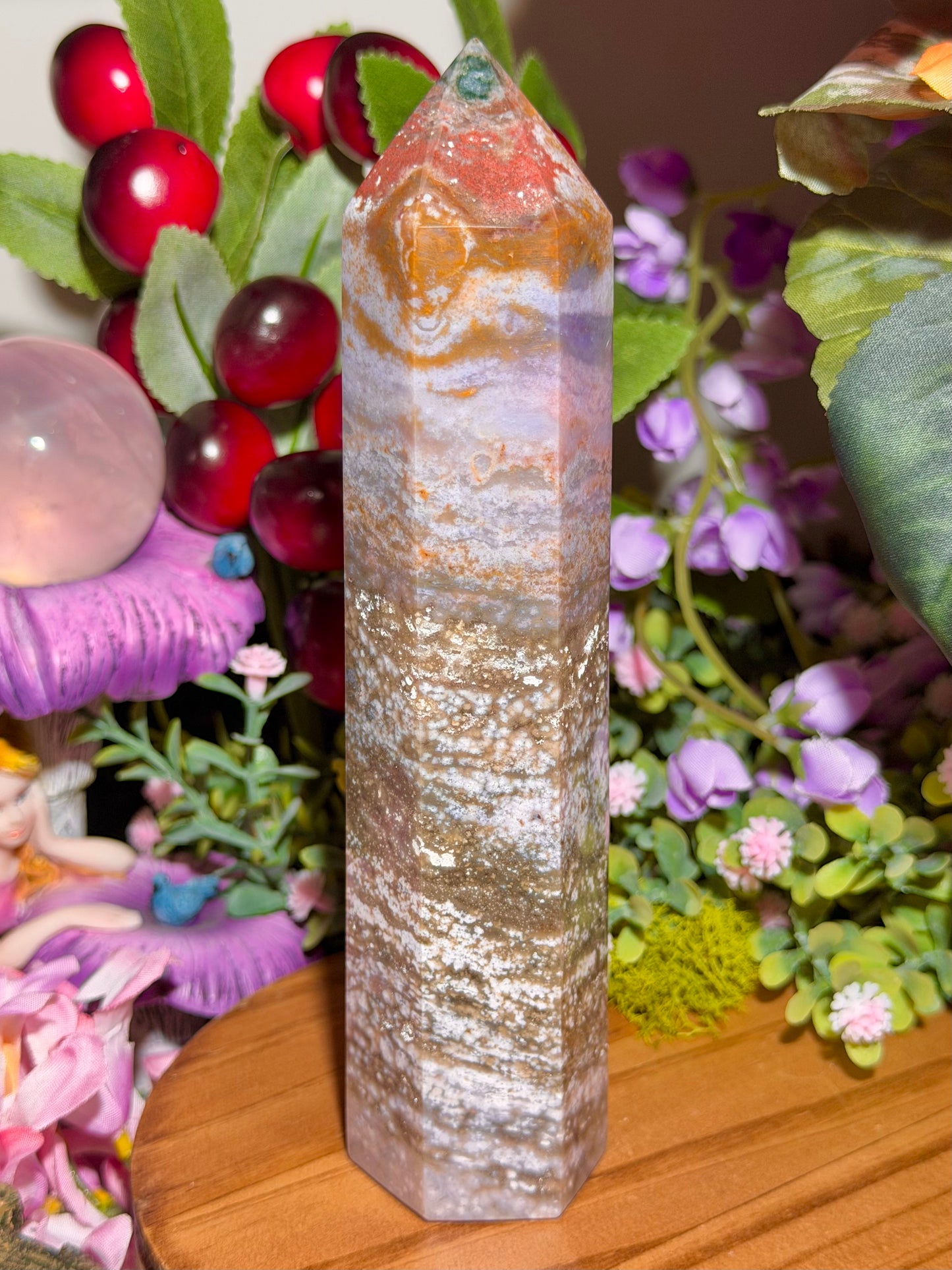 Pastel orby sea jasper tower