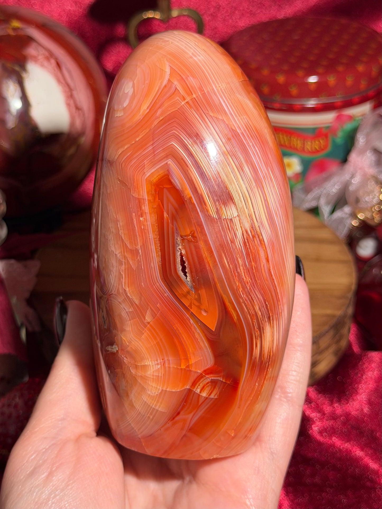 Large toasty carnelian freeform