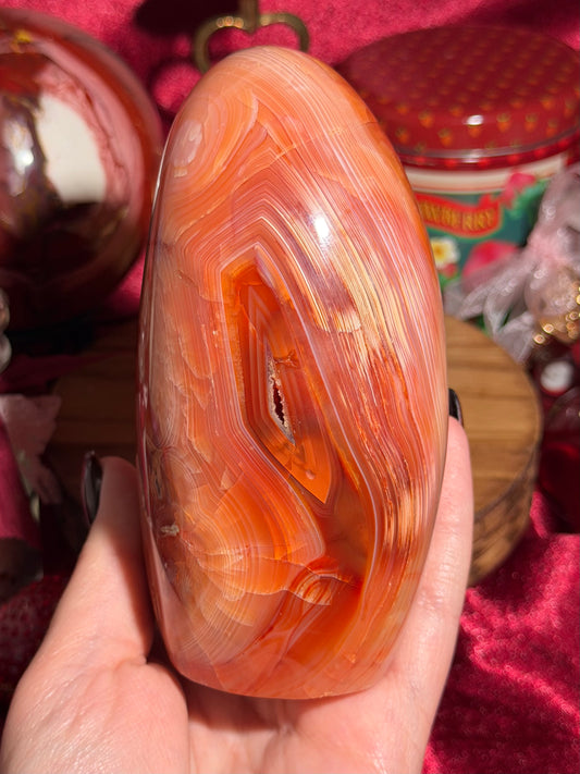 Large toasty carnelian freeform