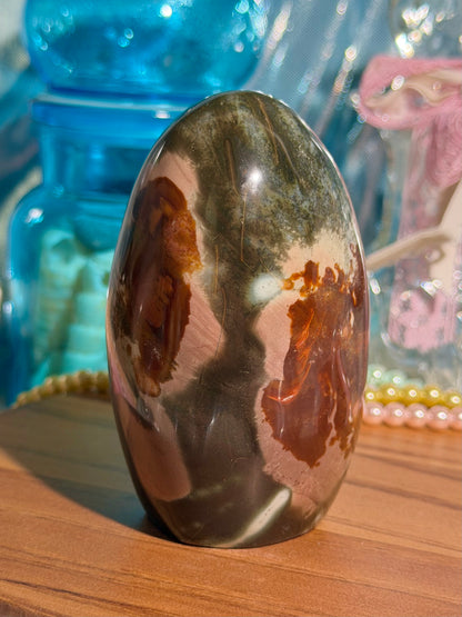 Polychrome jasper freeform from Madagascar 16C