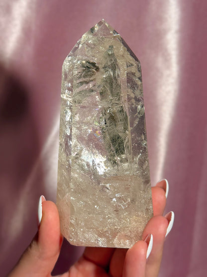 Brazilian Clear Quartz Tower (A)