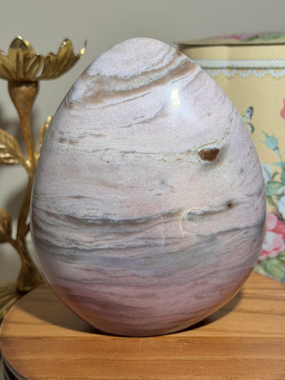 Pastel pink sea jasper freeform