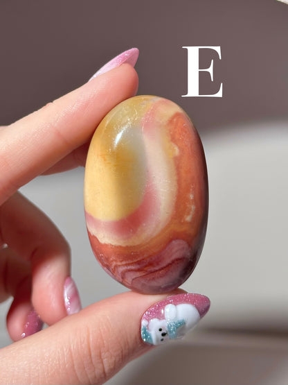 “You pick!” - Polychrome jasper palmstones