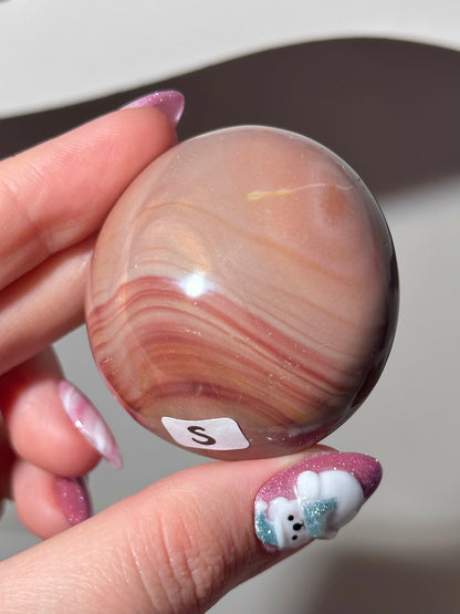 “You pick!” - Polychrome jasper palmstones