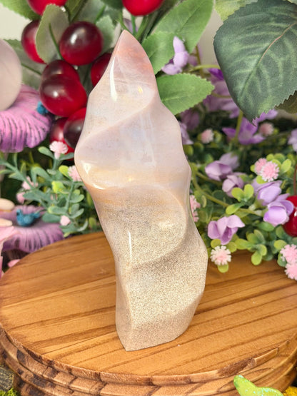 Pastel orby lilac sea jasper flame