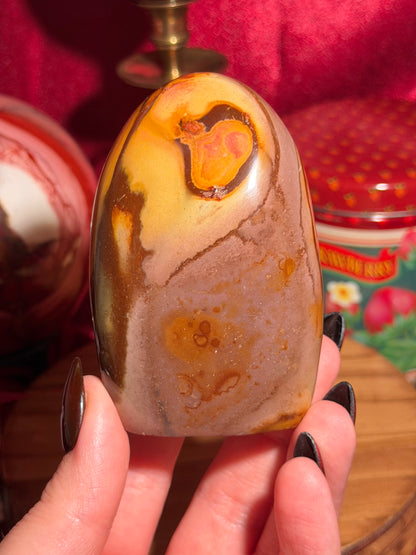 Polychrome jasper freeform