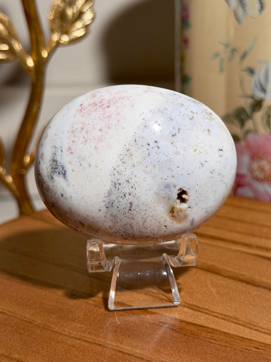 Pastel sea jasper palmstone