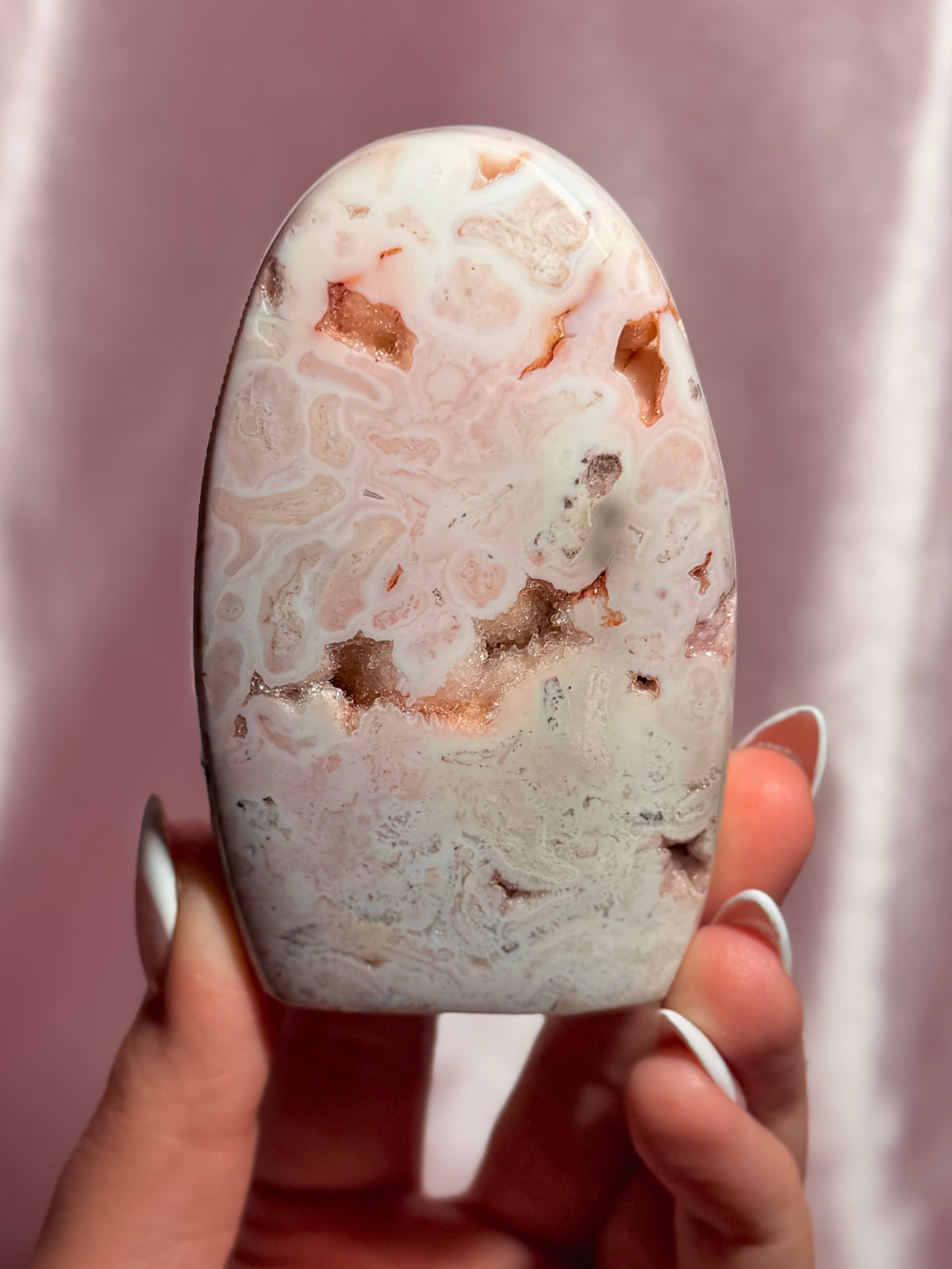 Indonesian Pink Carnelian Freeform (36A)