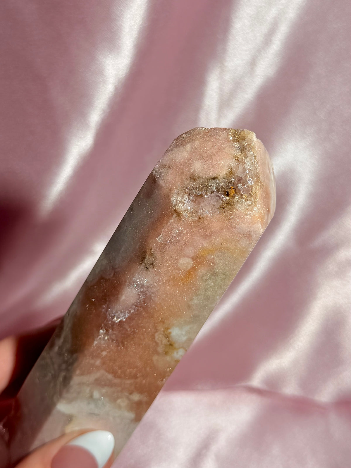 Brazilian Pink Amethyst Tower