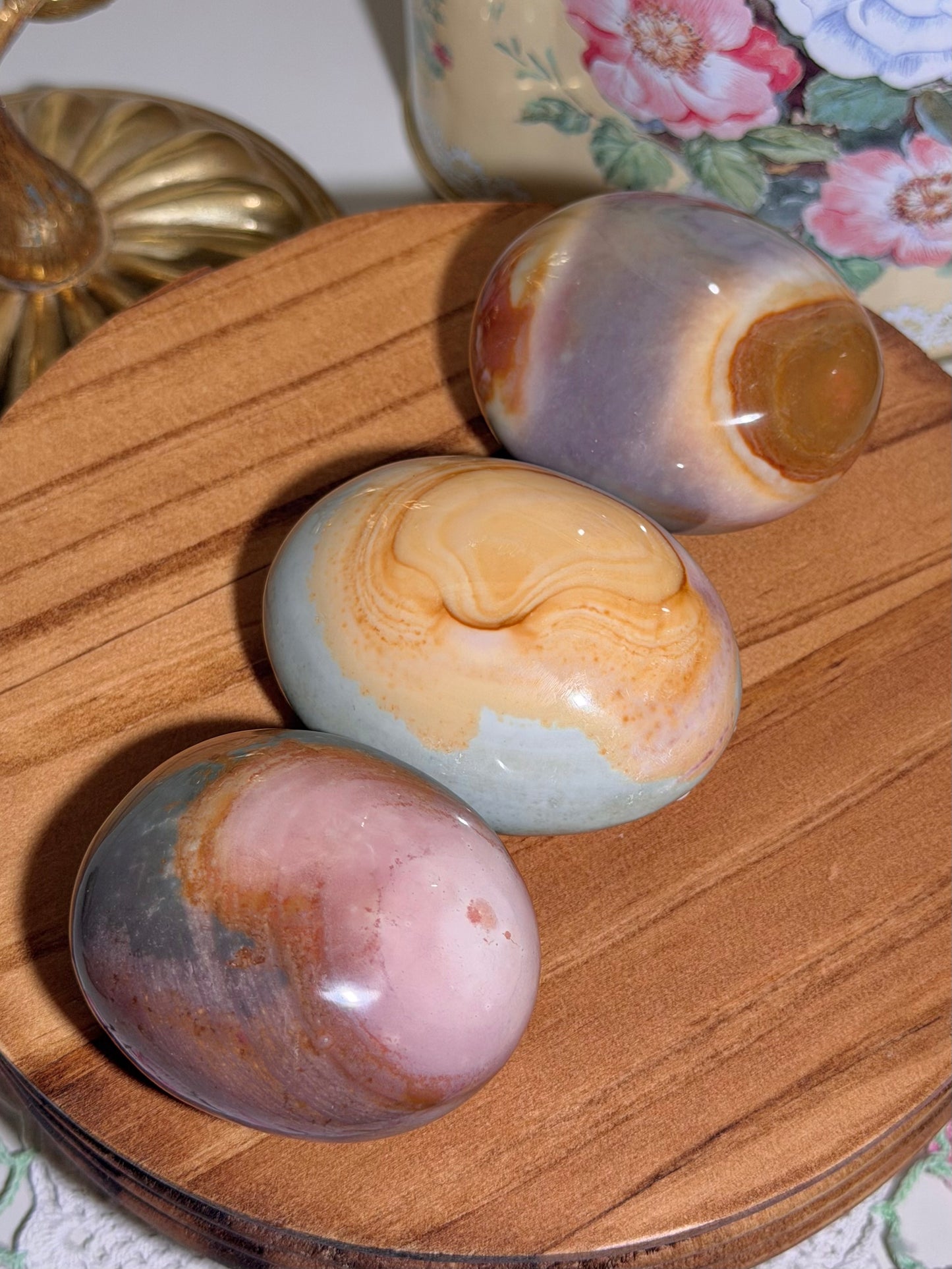 YOU PICK - Pastel polychrome palmstones