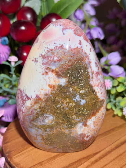Dreamy purple pastel sea jasper freeform