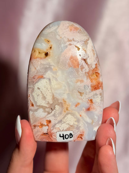 Indonesian Pink Carnelian Freeform (40B)
