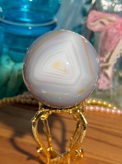 Orca agate sphere from Madagascar