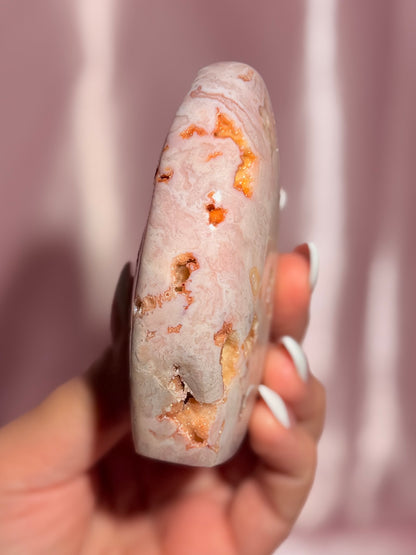 Indonesian Pink Carnelian Freeform