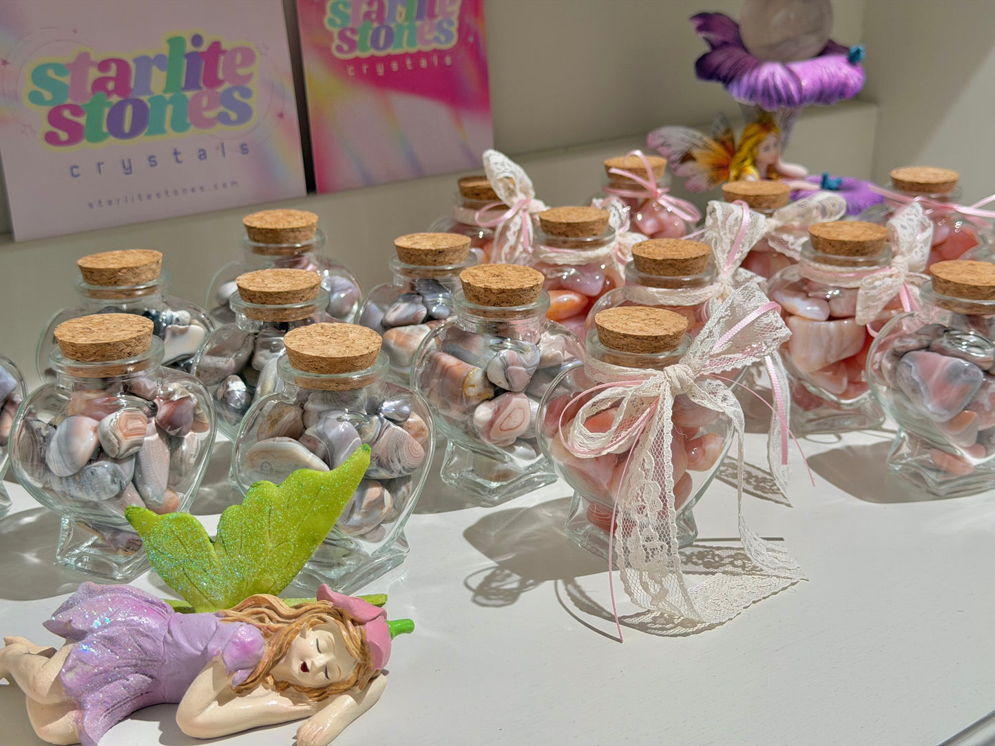 Fairy Keepsakes ♡ Intuitively Selected Tumble Jars