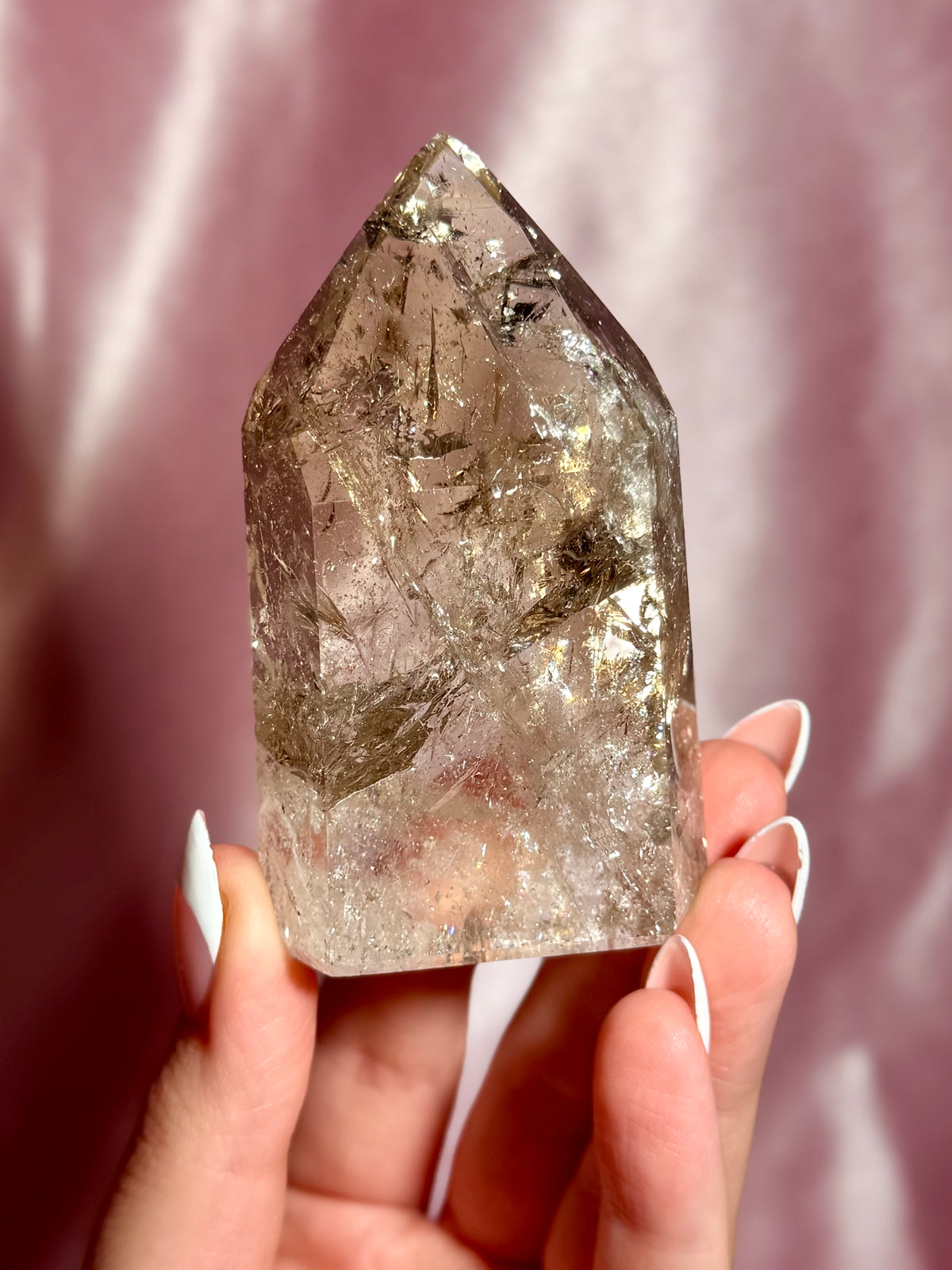 Brazilian Smoky Quartz Tower