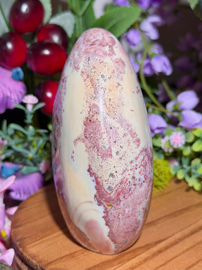 Dreamy purple pastel sea jasper freeform