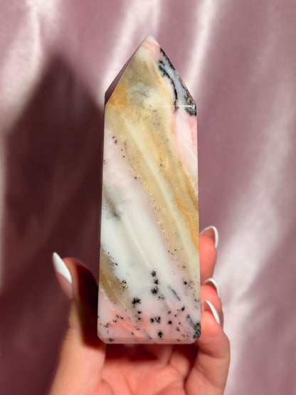 Peruvian Pink Opal Tower