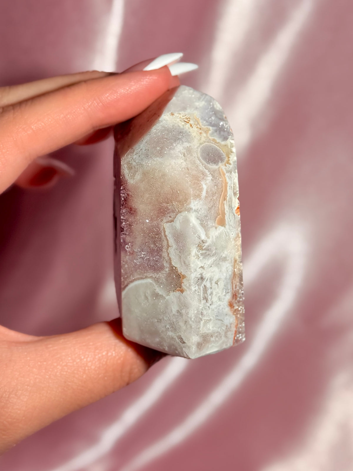 Brazilian Pink Amethyst Tower