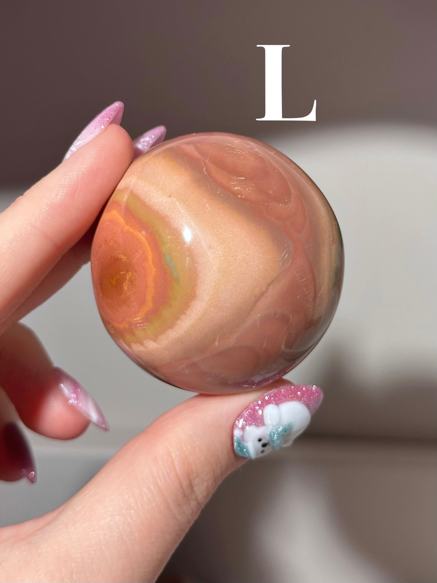 “You pick!” - Polychrome jasper palmstones