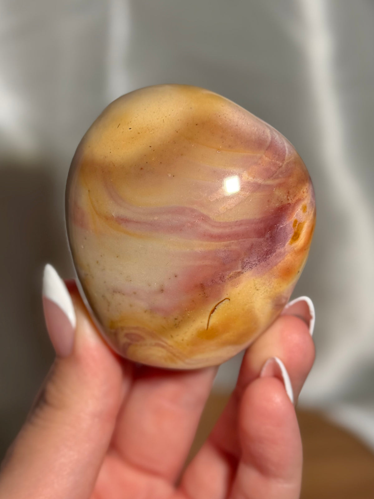 Mini polychrome jasper freeform