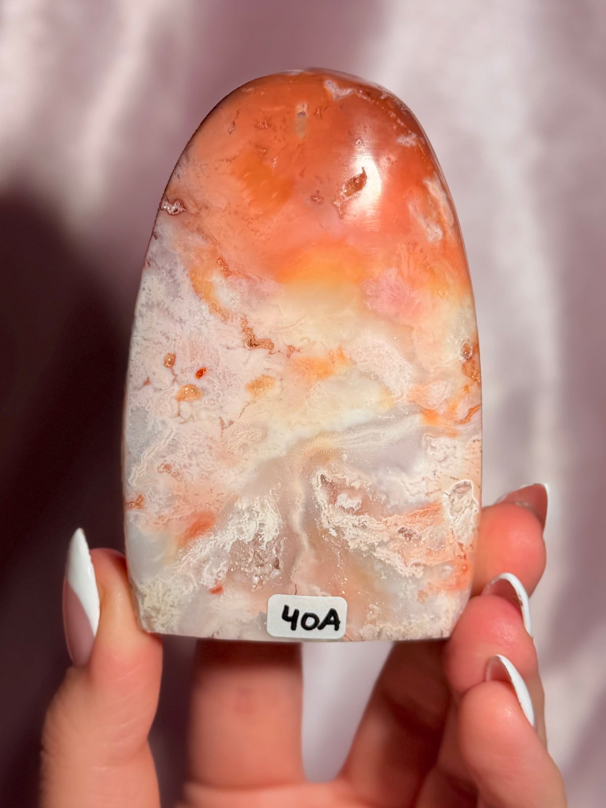 Indonesian Pink Carnelian Freeform (40A)