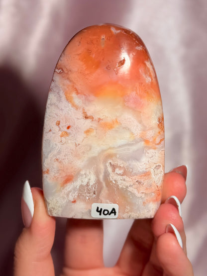 Indonesian Pink Carnelian Freeform (40A)