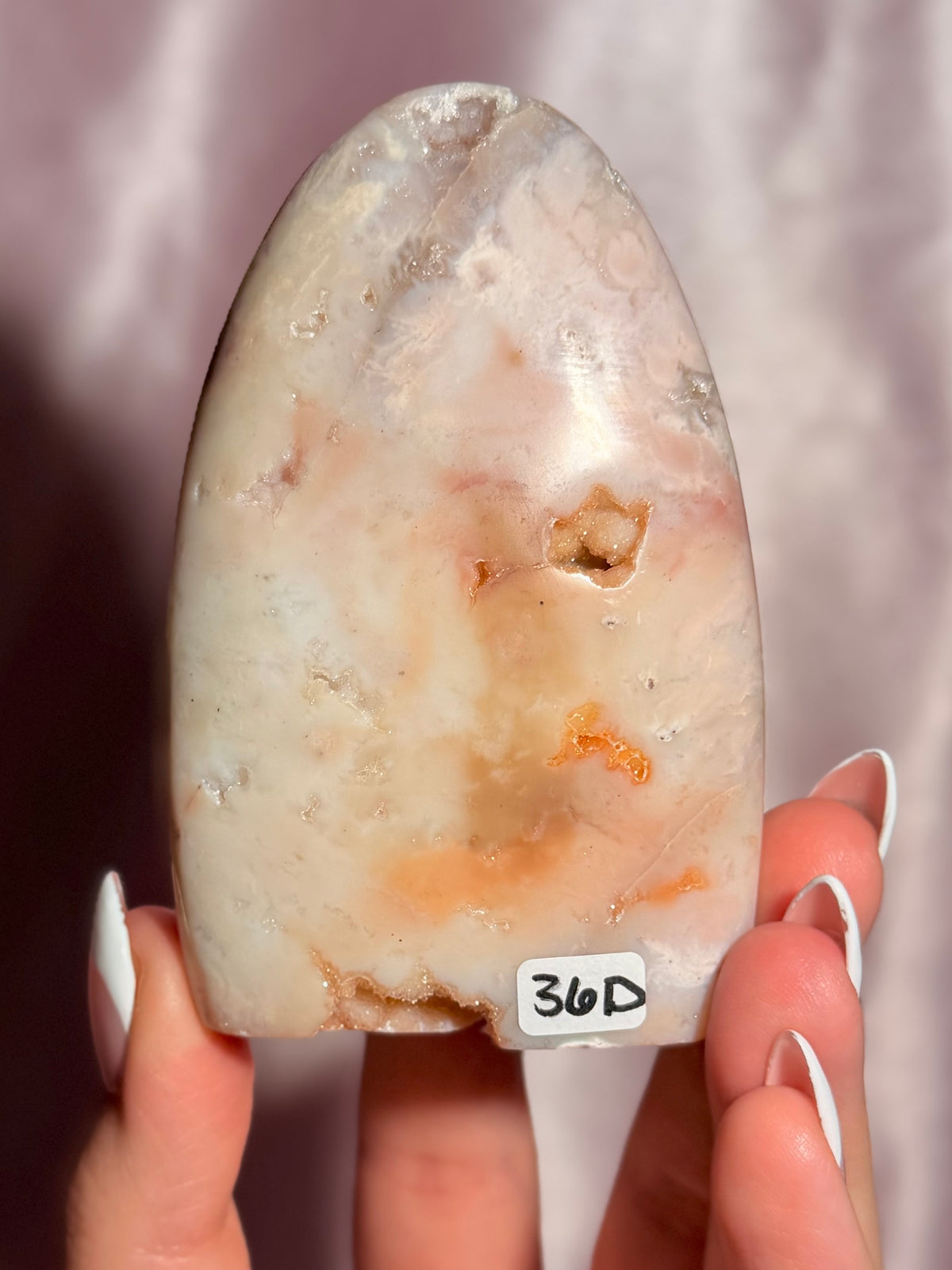 Indonesian Pink Carnelian Freeform (36D)